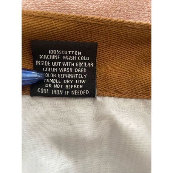 Vintage Southpole Authentic Collection Men’s Carpenter Jeans Brown SZ 40/32 Y2K - Picture 8 of 10